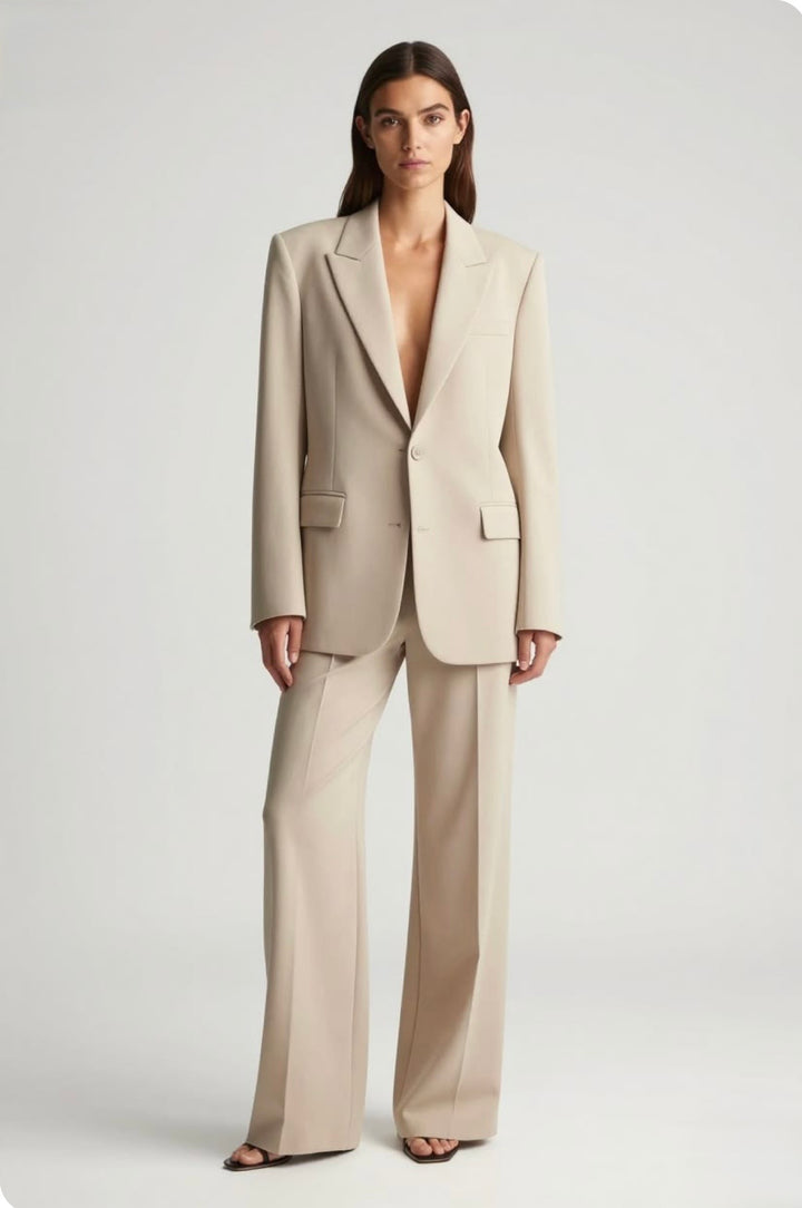 Beige Blazer
