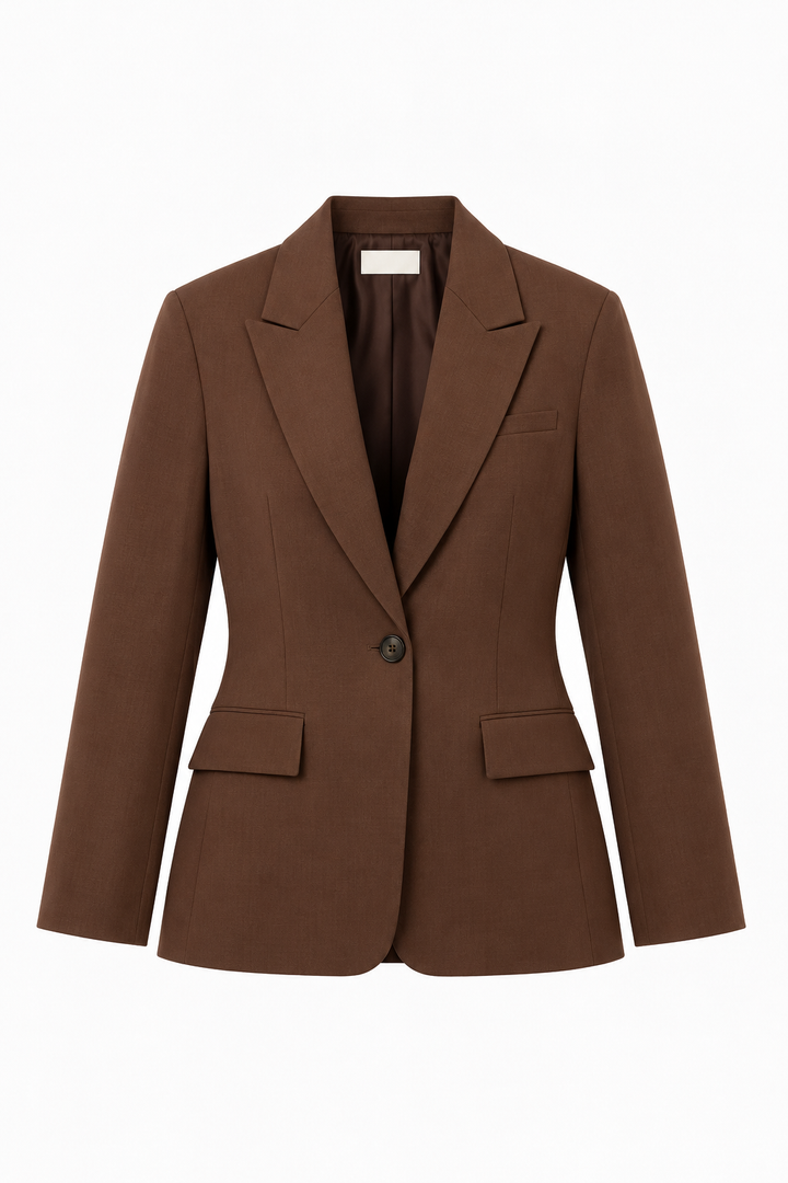 OFFBEAT BROWN BLAZER