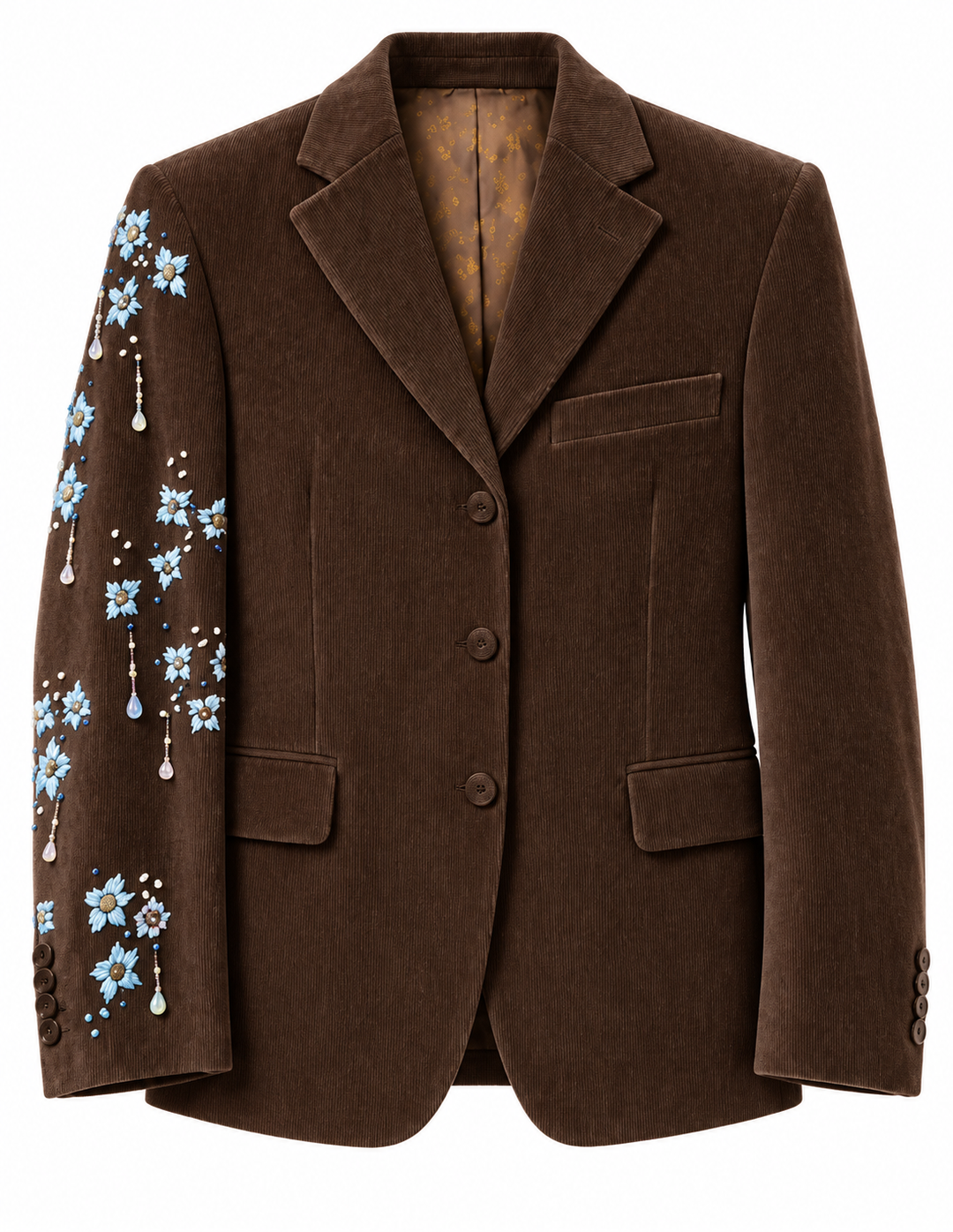 OFFBEAT BROWN BLAZER