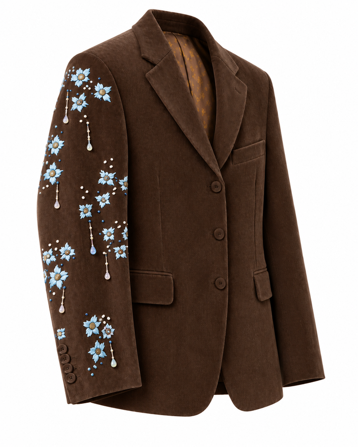 OFFBEAT BROWN BLAZER